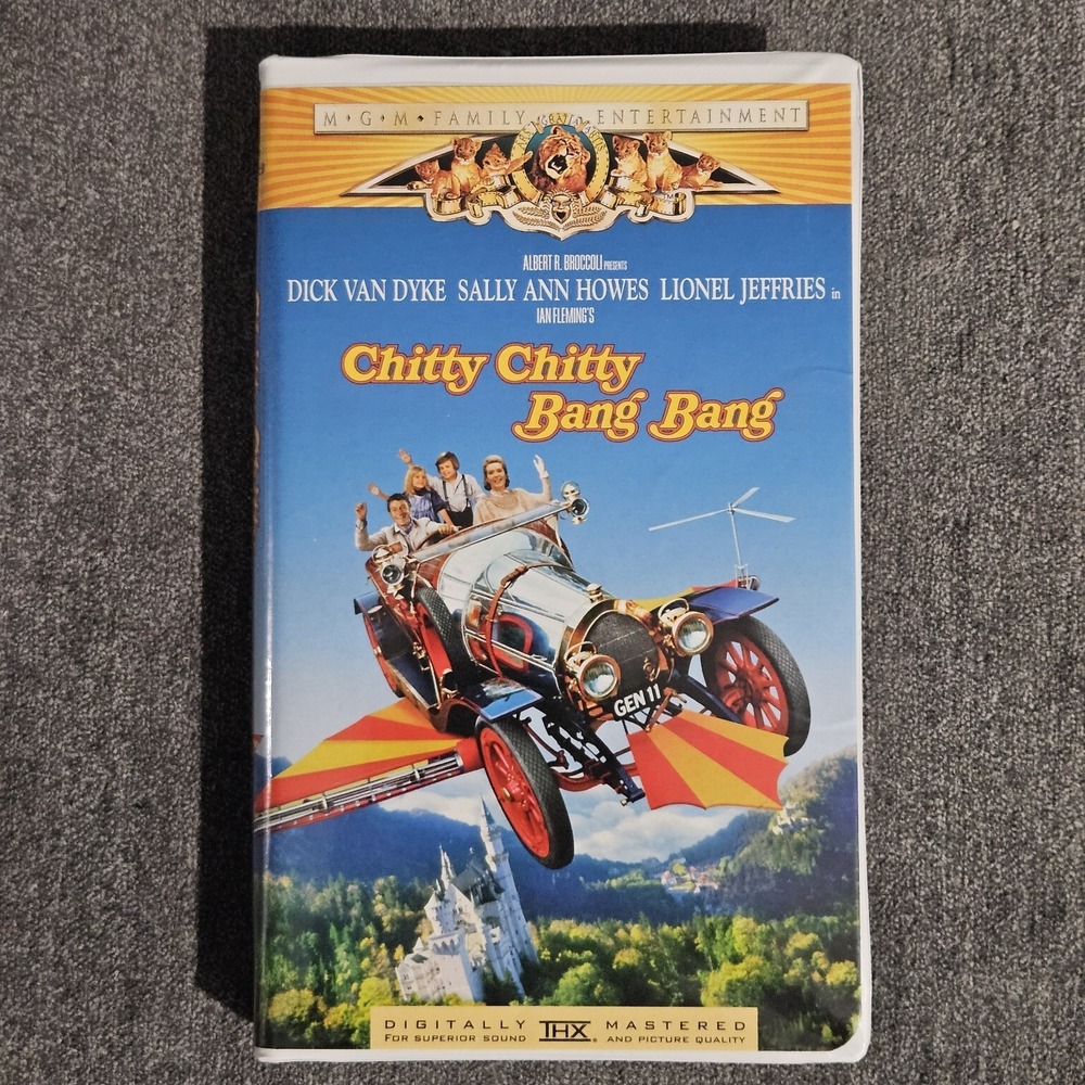 Chitty Chitty Bang Bang 1998 VHS 30th Anniversary‎ Edition Dick Van Dyke